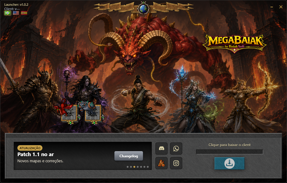 MegaBaiak Launcher